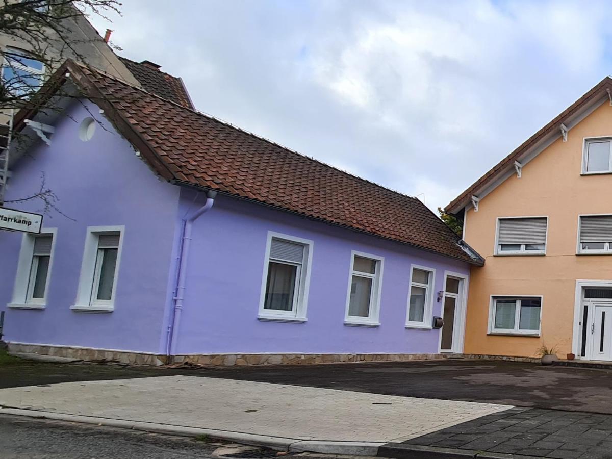 Appartement Lavendel, Ferienwohnung mit eigenem Eingang wie ein kleines Haus Bad Salzuflen Exterior foto